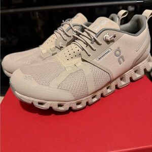 On Running Beige Waterproof Sneakers